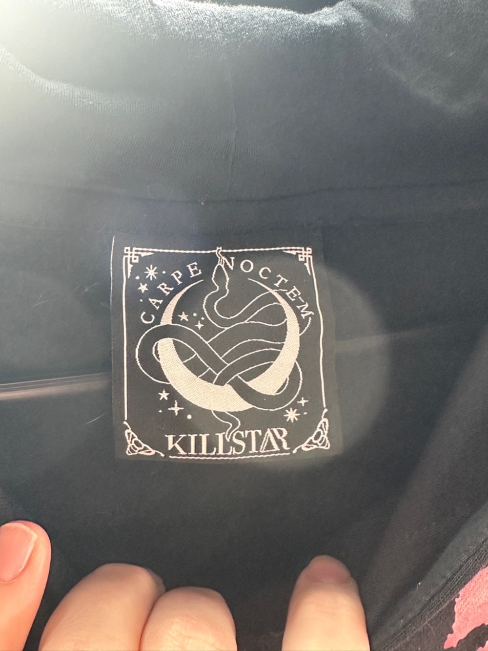 Killstar Rumour Black Unisex Hoodie - Picture 5 of 6